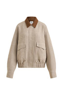 Dakota Tweed Baseball Jacket in Wool