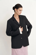 Eleanor Lace Cuff Blazer in Ultrafine Australian Wool