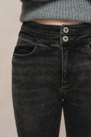 Eliza Fleece Voering Skinny Jeans in Rekbare Denim
