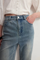 Harry Flared Jeans in Cotton Denim