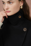 Catherine doppelseitiger Cabanse Mantel aus Woll-Cashmere-Mischung