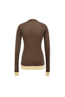 Laura Layered Look Sweater in Wool Knit
