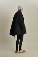 Romsdals White Goose Down Two Piece Parka Jacket in Water Repellent Cotton Blend