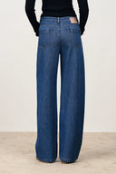 Jeans Behun colorblock destrutturati in denim di cotone