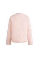 Rosalind Collarless Quilted Jacket in High-Density Down-Proof