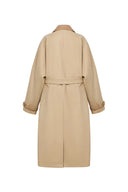 Morrone Belted Trench Coat in Cotton