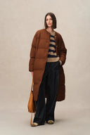 Ray Striped Sweater in Alpaca-Wool Blend Knit