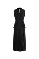 Sherry Sleeveless Pleated Dress