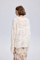 Vega Pearl Sweater in Baby Alpaca Blend