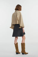 Louise Handcrafted Jacket in Cotton Blend