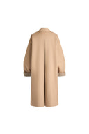 Trench Yvette monopetto con doppie tasche in cotone