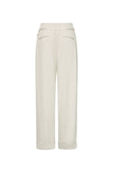Suma High Waisted Straight Leg Pants in Tencel Lyocell Blend