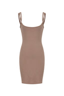 Robe slip élastique Olga en viscose très extensible