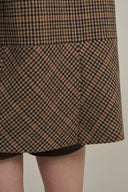 Blazer a cuadros Meare en mezcla de lana merino con pata de gallo