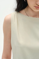 Top sans manches Lumina en tissu extensible quatre directions