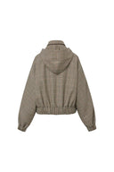 Javia Plaid Jacket in Prince of Wales Merino Wool