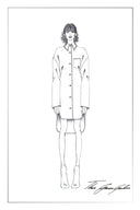 Arlene Oversized Checkered Jacket in Merino Wool