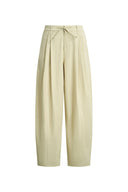 Mina Balloon Cropped Pants in Cotton