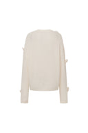 Sally Knit Sweater in Angora Mohair