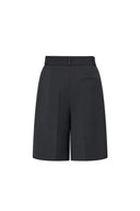 Amelia Wrinkle Resistant Tailored Bermuda Shorts in Australian Merino Wool