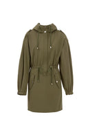 Julie Utility Windbreaker Dress in Cotton Twill
