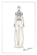 Gallop Casual Trousers with Belt in Merino Wool