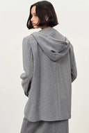 Veste blazer à capuche amovible Daseasa