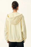 Melody Fledermausärmel Oversize Hoodie aus Baumwolle