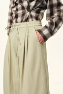 Mina Balloon Cropped Pants in Cotton