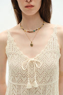 Grazia Dress in Linen Blend Knit