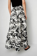 Samira Adjustable Strap Top and Maxi Skirt Matching Set in Linen