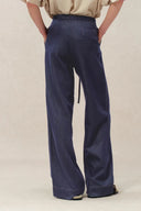 Claire Tie Waist Jeans in Raw Denim