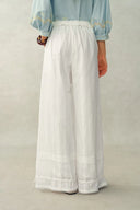 Hazel Halter Neck Sleeveless Top and Pants Matching Set in Cotton