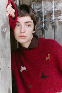 Maglione Tesoro Pony in Misto Merino-Mohair