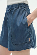 Maris Denim Shirt and Shorts Set in Technical Lyocell
