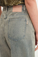 Thalia Devoré Jeans aus Verbund-Denim