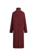 Sophie Cocoon Coat in Merino Wool Twill