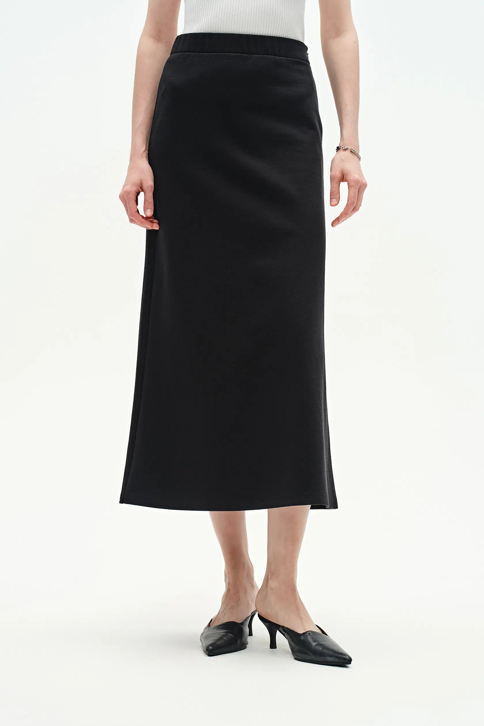 Alina Maxi Skirt Cotton Blend