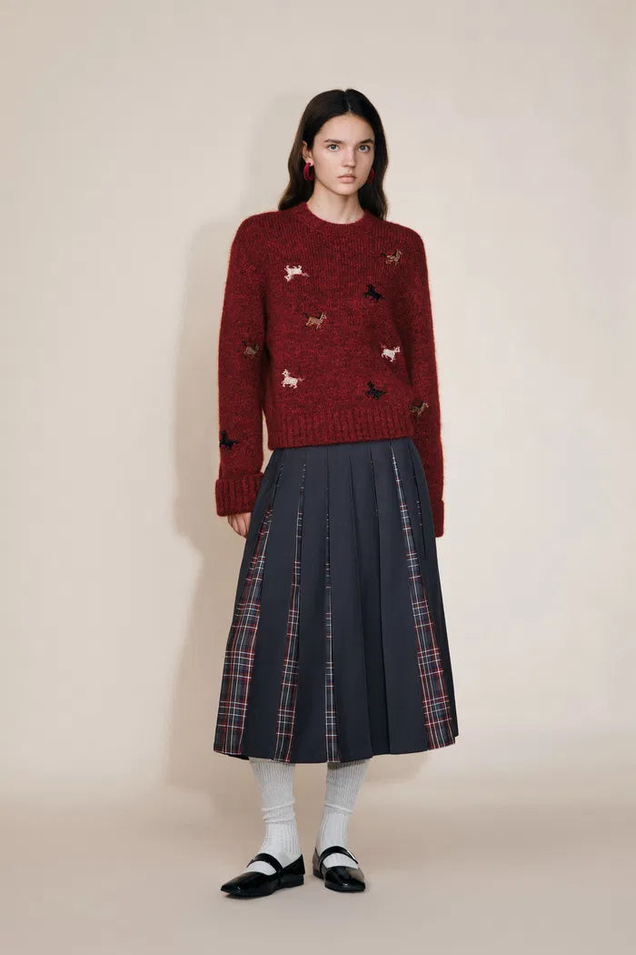 Tesoro Pony Sweater in Merino-Mohair Blend