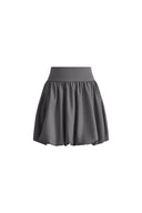 Cynthia Short Bubble Skirt in Fine Wool Blend