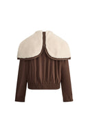 Dakota Cropped Quilted Cotton Jacket in Lightweight Blend