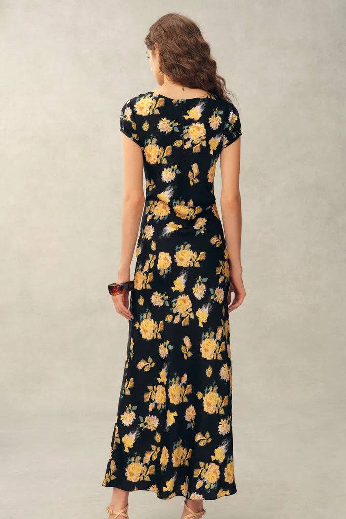 silk dress designer 100% Silk Maxi Dress | Designer Resort Wear