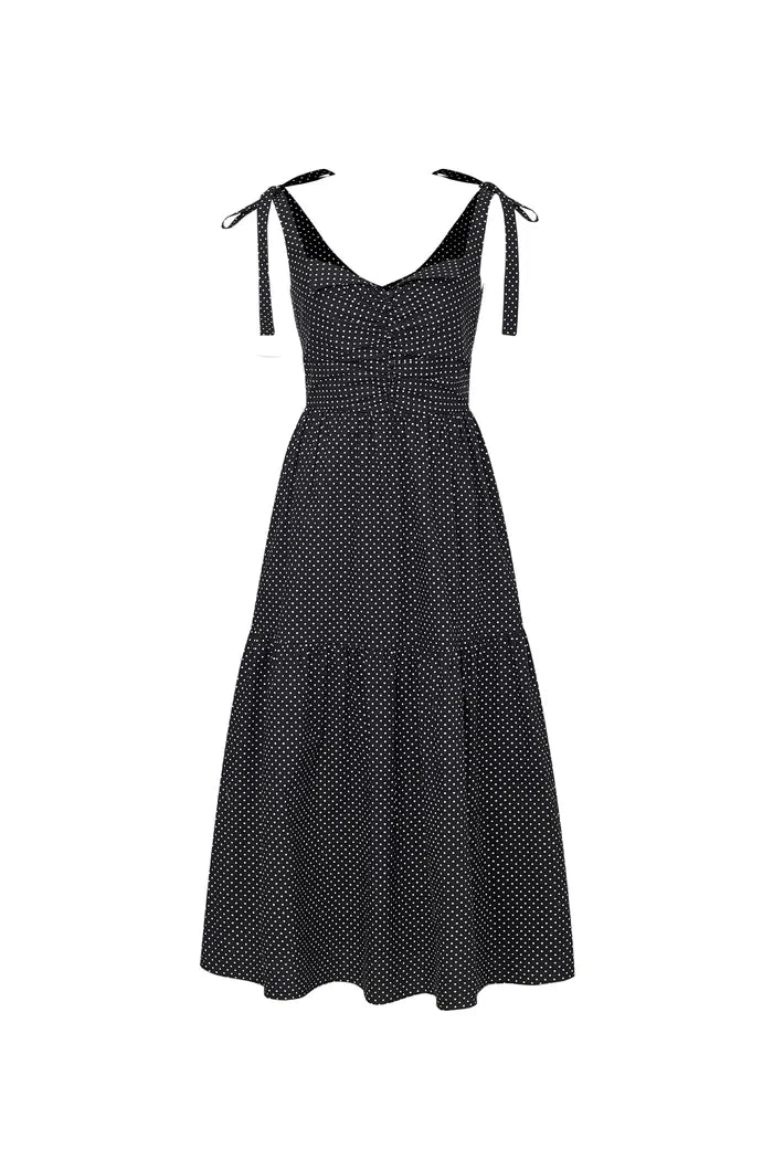 Lola Polka Dot Dress in Cotton XS Lola Polka Dot Dress in Cotton XS