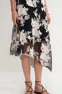 Esme Two-Piece Layering Floral Sleeveless Dress in Embroidered Lace