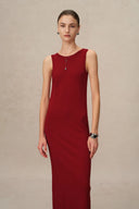 Molly Fitted Dress in High Stretch Knit