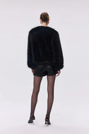 Veste Ariana en Fourrure Synthétique Doublement Enduite Premium