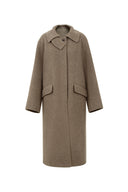 Ester Coat in Merino-Alxa Camel Down Blend