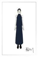 Haut Sans Manches Kyra en Denim Lyocell