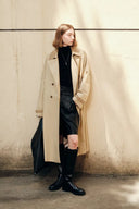Morrone Belted Trench Coat in Cotton
