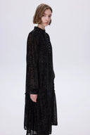 Dakota Spitzenkleid mit Cut-Outs aus Samt Devoré
